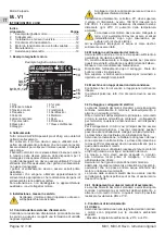 Предварительный просмотр 12 страницы Calpeda MXV-B, MXV, MXVL, MXVL4, MXV4 Operating Instructions Manual