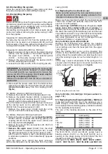 Предварительный просмотр 21 страницы Calpeda MXV-B, MXV, MXVL, MXVL4, MXV4 Operating Instructions Manual