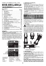 Предварительный просмотр 65 страницы Calpeda MXV-B Series Original Operating Instructions