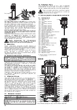 Предварительный просмотр 28 страницы Calpeda MXV-B Original Operating Instructions