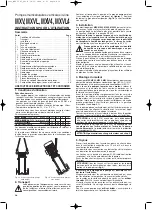 Preview for 14 page of Calpeda MXV Original Operating Instructions