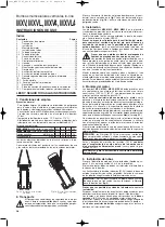 Предварительный просмотр 18 страницы Calpeda MXV Original Operating Instructions