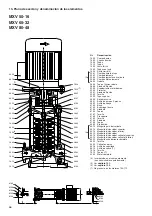 Предварительный просмотр 66 страницы Calpeda MXV Original Operating Instructions