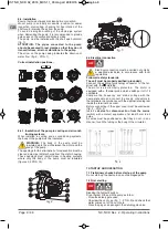 Preview for 8 page of Calpeda NC Series Operating Instructions Manual