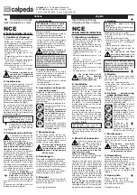 Preview for 1 page of Calpeda NCE 25-60/130 Original Operating Instructions