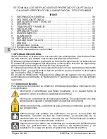 Preview for 38 page of Calpeda NCE EA Series Operating Instructions Manual