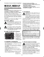 Preview for 11 page of Calpeda NCE G 50F Original Operating Instructions