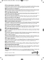 Предварительный просмотр 71 страницы Calpeda NCE H 25-100/180 Operating Instructions Manual