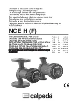 Calpeda NCE HF Original Operating Instructions preview