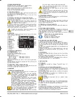 Предварительный просмотр 23 страницы Calpeda NGX Operating Instructions Manual