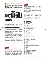 Предварительный просмотр 70 страницы Calpeda NM Operating Instructions Manual