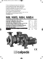 Preview for 1 page of Calpeda NM Original Operating Instructions