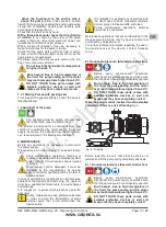 Preview for 13 page of Calpeda NMS Operating Instructions Manual