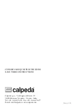 Предварительный просмотр 8 страницы Calpeda PF Operating Instructions Manual