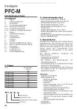 Preview for 22 page of Calpeda PFC-M Series Operating Instructions Manual