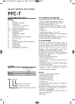 Предварительный просмотр 2 страницы Calpeda PFC-T Original Operating Instructions