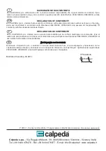 Preview for 28 page of Calpeda QMLD 1D 12A-FA Original Operating Instructions