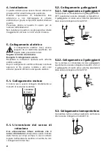 Предварительный просмотр 4 страницы Calpeda QTLD 1D 12A-FA Original Operating Instructions