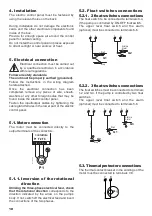 Предварительный просмотр 10 страницы Calpeda QTLD 1D 12A-FA Original Operating Instructions