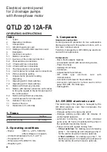 Предварительный просмотр 8 страницы Calpeda QTLD 2D 8A-FA Original Operating Instructions