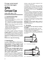 Preview for 2 page of Calpeda SPA Original Operating Instructions