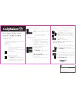 Preview for 1 page of Calphalon HE100CMT Quick Start Manual