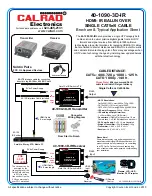 CALRAD Electronics 40-1090-3D-IR Brochure preview