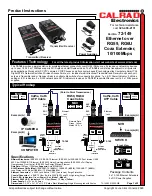 CALRAD Electronics 72-149 Quick Start Manual preview