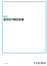 Preview for 73 page of Calrec RP1 System Manual