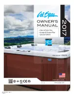 Preview for 1 page of Calspas patio plus Owner'S Manual