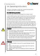 Preview for 49 page of Caltech Calaer 2 kW Installation Manual