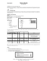 Preview for 1 page of Calterm 66618 User Manual