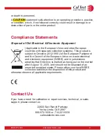 Предварительный просмотр 4 страницы Caltest CT4026 User Manual