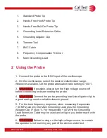 Preview for 6 page of Caltest CT4026 User Manual