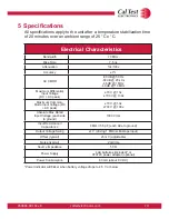 Предварительный просмотр 11 страницы Caltest CT4192 User Manual