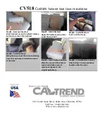 Preview for 2 page of Caltrend CV518 Installation Instructions