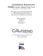 Caltrend FD356 Installation Instructions preview