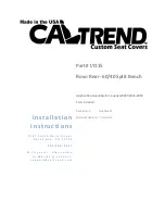 Caltrend LY115 Installation Instructions preview