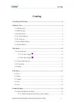 Preview for 4 page of Caltta PR900 Quick Reference Manual