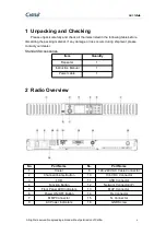 Preview for 6 page of Caltta PR900 Quick Reference Manual