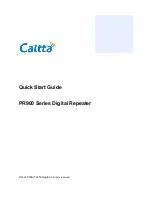 Preview for 1 page of Caltta PR900 Quick Start Manual