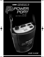 Предварительный просмотр 1 страницы Calumet Genesis B Power Port User Manual