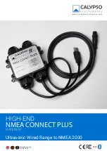 Preview for 1 page of Calypso Instruments NMEA CONNECT PLUS Manual