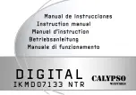 Preview for 1 page of Calypso Watches DIGITAL IKMD07133 NTR Instruction Manual