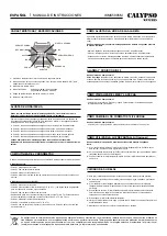 Предварительный просмотр 2 страницы Calypso Watches IKMK5805M Instruction Manual