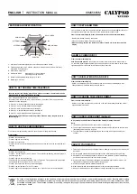 Предварительный просмотр 3 страницы Calypso Watches IKMK5805M Instruction Manual