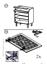 Предварительный просмотр 18 страницы Cam Cam Copenhagen HARLEQUIN 2001C-23 Assembly Manual