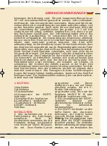 Preview for 17 page of cam IL MONDO DEL BAMBINO Quantico Instructions For Use Manual