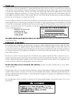 Preview for 2 page of Cam Spray CS1000.22 Operator'S Manual