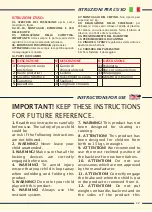 Preview for 13 page of cam 829 Instructions For Use Manual